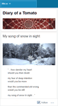 Mobile Screenshot of diaryofatomato.com
